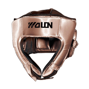 Small wolon leather competition head guard