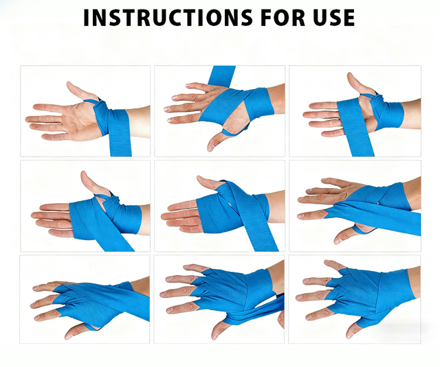 WOLON 4-5m boxing Hand Wraps